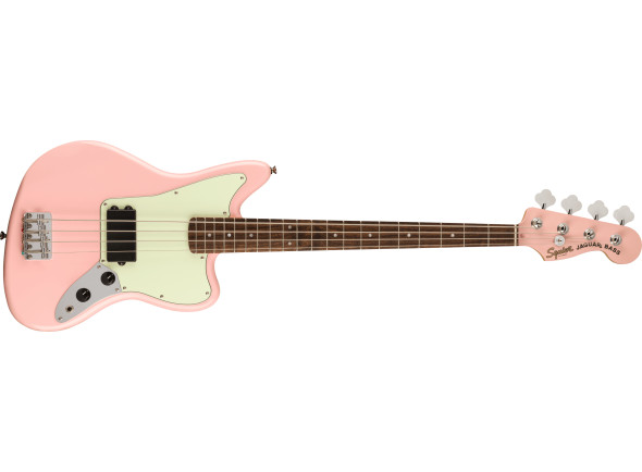 Fender Squier FSR Affinity Jaguar H Laurel Fingerboard Mint Pickguard Matching Headstock Shell Pink